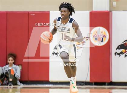Thumbnail 3 in AZ Compass Prep vs Dream City Christian (Hoophall West Tournament) photogallery.