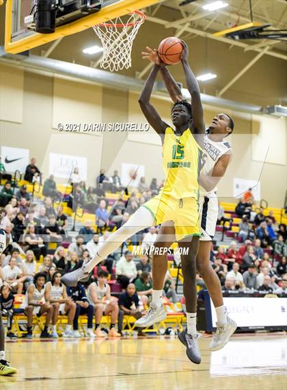 Thumbnail 2 in AZ Compass Prep vs Dream City Christian (Hoophall West Tournament) photogallery.