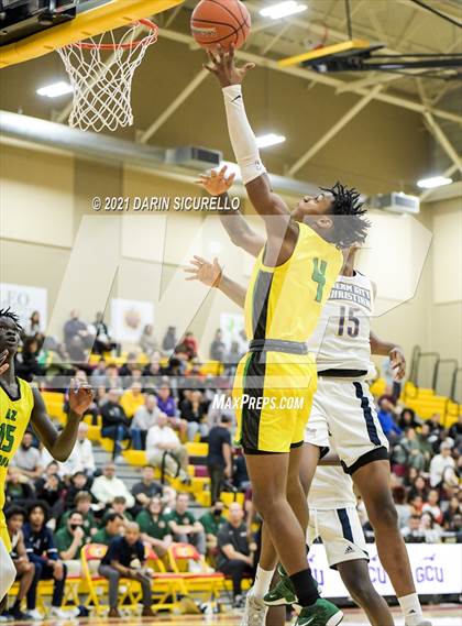 Thumbnail 1 in AZ Compass Prep vs Dream City Christian (Hoophall West Tournament) photogallery.