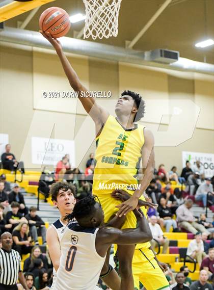Thumbnail 2 in AZ Compass Prep vs Dream City Christian (Hoophall West Tournament) photogallery.