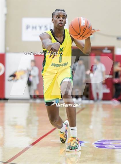 Thumbnail 1 in AZ Compass Prep vs Dream City Christian (Hoophall West Tournament) photogallery.
