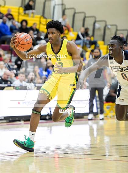 Thumbnail 3 in AZ Compass Prep vs Dream City Christian (Hoophall West Tournament) photogallery.