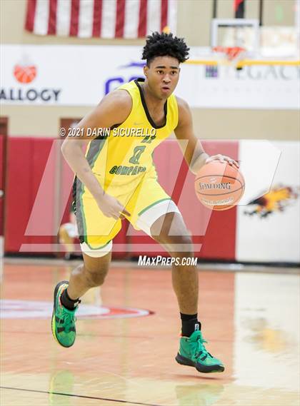Thumbnail 3 in AZ Compass Prep vs Dream City Christian (Hoophall West Tournament) photogallery.