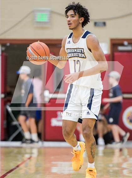 Thumbnail 2 in AZ Compass Prep vs Dream City Christian (Hoophall West Tournament) photogallery.