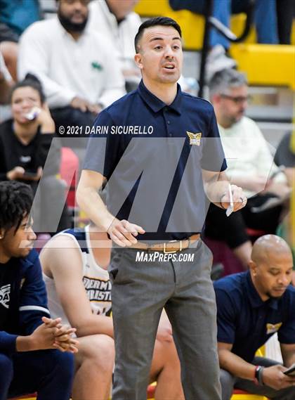 Thumbnail 3 in AZ Compass Prep vs Dream City Christian (Hoophall West Tournament) photogallery.