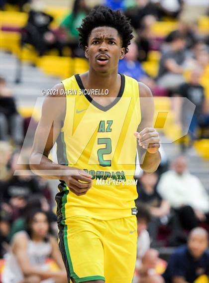 Thumbnail 1 in AZ Compass Prep vs Dream City Christian (Hoophall West Tournament) photogallery.