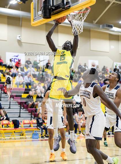 Thumbnail 3 in AZ Compass Prep vs Dream City Christian (Hoophall West Tournament) photogallery.
