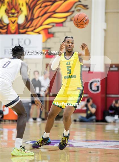 Thumbnail 3 in AZ Compass Prep vs Dream City Christian (Hoophall West Tournament) photogallery.