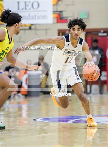 Thumbnail 2 in AZ Compass Prep vs Dream City Christian (Hoophall West Tournament) photogallery.