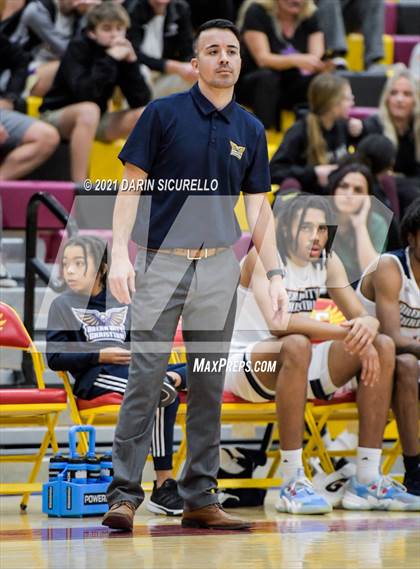 Thumbnail 3 in AZ Compass Prep vs Dream City Christian (Hoophall West Tournament) photogallery.