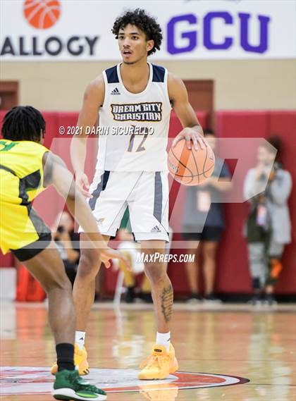 Thumbnail 1 in AZ Compass Prep vs Dream City Christian (Hoophall West Tournament) photogallery.
