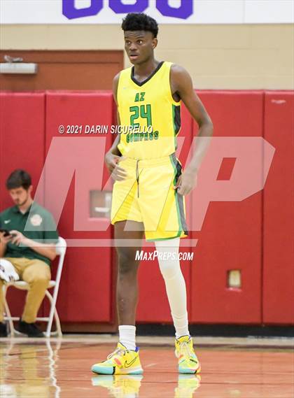 Thumbnail 2 in AZ Compass Prep vs Dream City Christian (Hoophall West Tournament) photogallery.