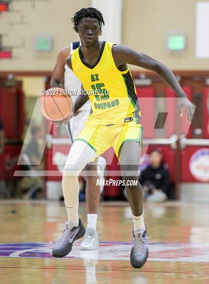 Thumbnail 3 in AZ Compass Prep vs Dream City Christian (Hoophall West Tournament) photogallery.