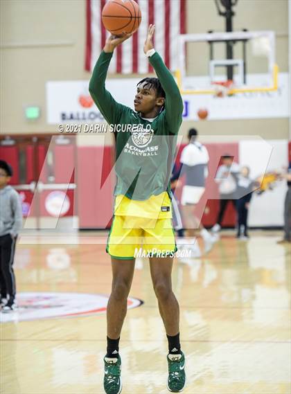 Thumbnail 3 in AZ Compass Prep vs Dream City Christian (Hoophall West Tournament) photogallery.