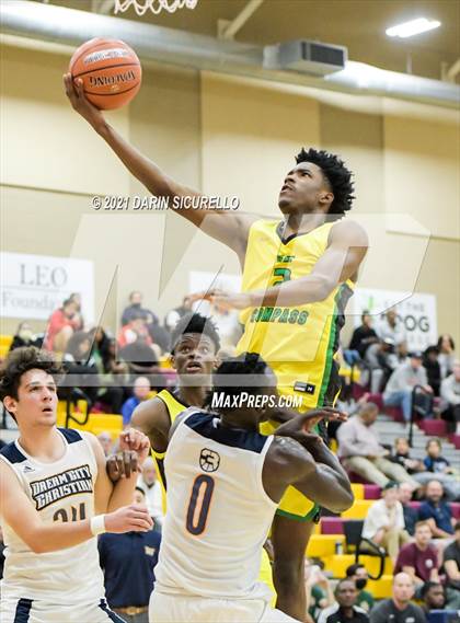 Thumbnail 1 in AZ Compass Prep vs Dream City Christian (Hoophall West Tournament) photogallery.