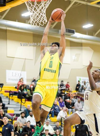 Thumbnail 1 in AZ Compass Prep vs Dream City Christian (Hoophall West Tournament) photogallery.