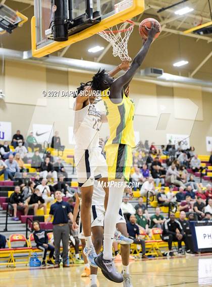 Thumbnail 3 in AZ Compass Prep vs Dream City Christian (Hoophall West Tournament) photogallery.