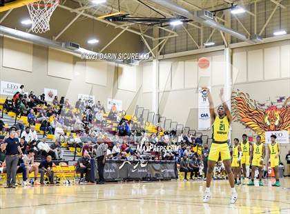 Thumbnail 3 in AZ Compass Prep vs Dream City Christian (Hoophall West Tournament) photogallery.