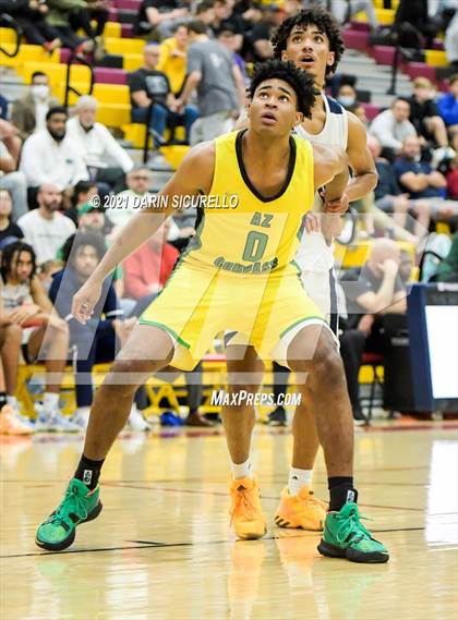 Thumbnail 1 in AZ Compass Prep vs Dream City Christian (Hoophall West Tournament) photogallery.