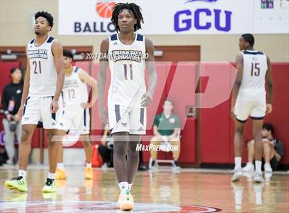 Thumbnail 3 in AZ Compass Prep vs Dream City Christian (Hoophall West Tournament) photogallery.