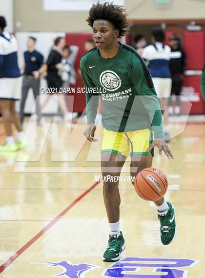 Thumbnail 3 in AZ Compass Prep vs Dream City Christian (Hoophall West Tournament) photogallery.