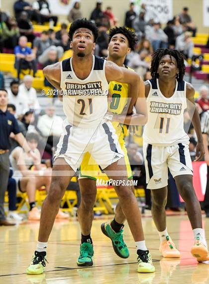 Thumbnail 1 in AZ Compass Prep vs Dream City Christian (Hoophall West Tournament) photogallery.
