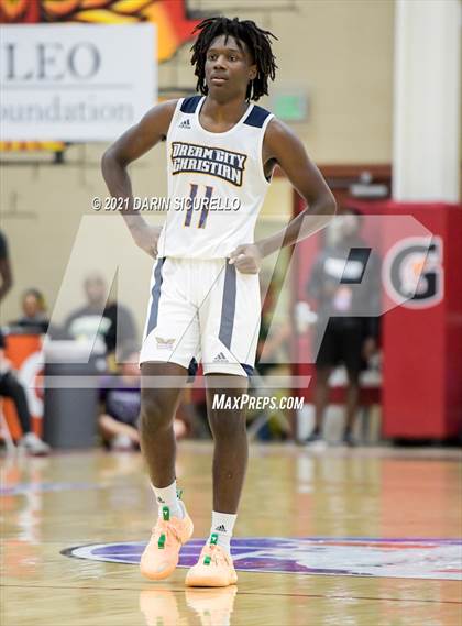 Thumbnail 2 in AZ Compass Prep vs Dream City Christian (Hoophall West Tournament) photogallery.