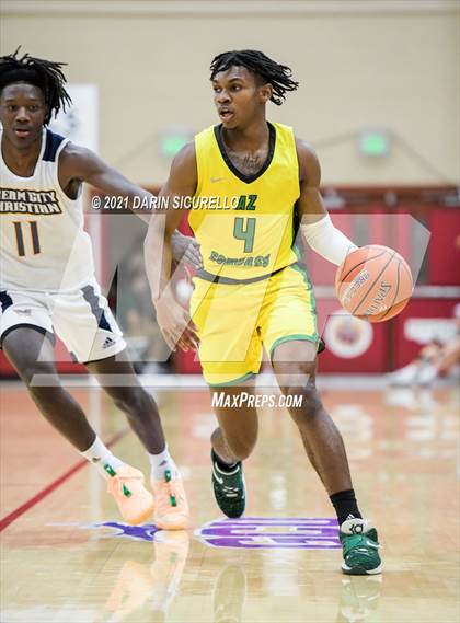 Thumbnail 3 in AZ Compass Prep vs Dream City Christian (Hoophall West Tournament) photogallery.