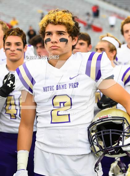 Thumbnail 3 in Notre Dame Prep vs. Centennial (AIA 5A Final) photogallery.