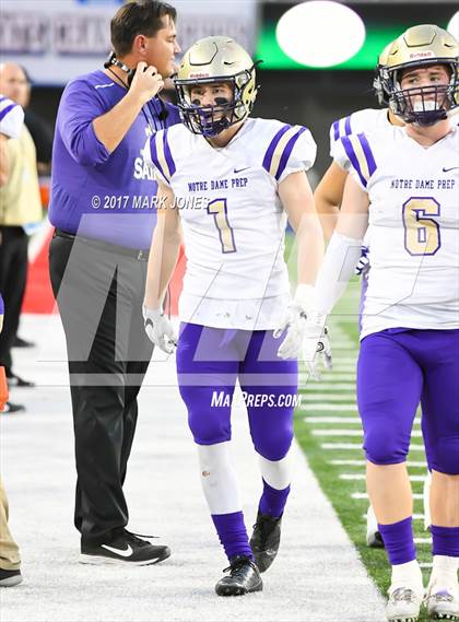 Thumbnail 2 in Notre Dame Prep vs. Centennial (AIA 5A Final) photogallery.