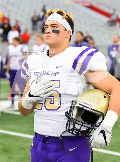 Thumbnail 2 in Notre Dame Prep vs. Centennial (AIA 5A Final) photogallery.