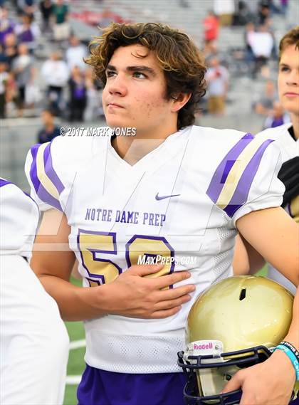 Thumbnail 3 in Notre Dame Prep vs. Centennial (AIA 5A Final) photogallery.