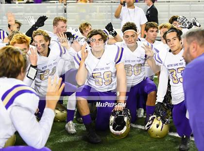 Thumbnail 3 in Notre Dame Prep vs. Centennial (AIA 5A Final) photogallery.