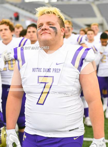 Thumbnail 2 in Notre Dame Prep vs. Centennial (AIA 5A Final) photogallery.