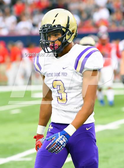Thumbnail 3 in Notre Dame Prep vs. Centennial (AIA 5A Final) photogallery.