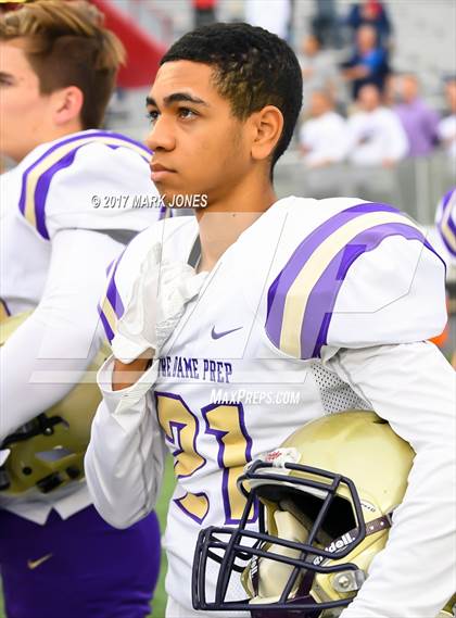 Thumbnail 3 in Notre Dame Prep vs. Centennial (AIA 5A Final) photogallery.