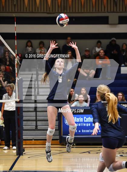 Thumbnail 2 in Marin Catholic vs. Alhambra (CIF NCS D3 Semi-Finals) photogallery.
