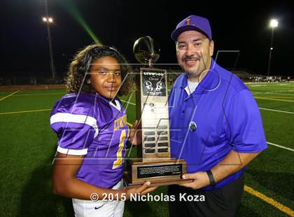 Thumbnail 2 in Lynwood vs. Firebaugh (Lynwood City Classic) photogallery.