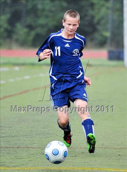Thumbnail 1 in Detroit Country Day vs Farmington (Detroit Country Day Tournament) photogallery.
