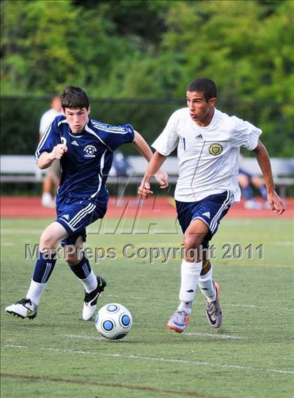 Thumbnail 3 in Detroit Country Day vs Farmington (Detroit Country Day Tournament) photogallery.