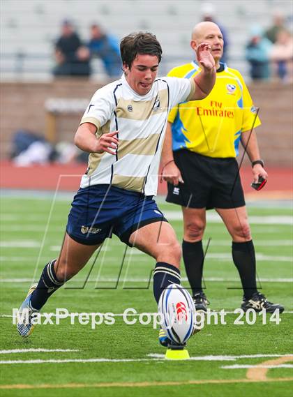 Thumbnail 2 in Dallas Jesuit vs. St. Louis University (Dallas Jesuit Rugby Showdown) photogallery.