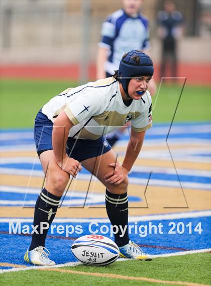 Thumbnail 3 in Dallas Jesuit vs. St. Louis University (Dallas Jesuit Rugby Showdown) photogallery.