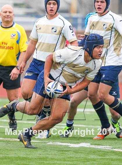 Thumbnail 3 in Dallas Jesuit vs. St. Louis University (Dallas Jesuit Rugby Showdown) photogallery.