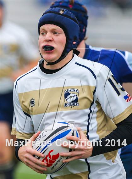 Thumbnail 1 in Dallas Jesuit vs. St. Louis University (Dallas Jesuit Rugby Showdown) photogallery.