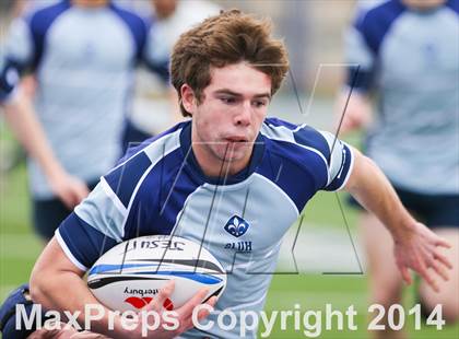 Thumbnail 2 in Dallas Jesuit vs. St. Louis University (Dallas Jesuit Rugby Showdown) photogallery.