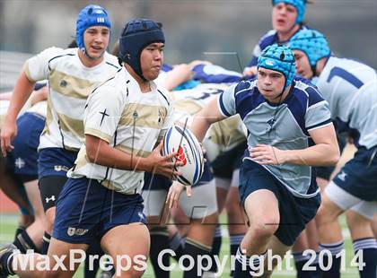 Thumbnail 2 in Dallas Jesuit vs. St. Louis University (Dallas Jesuit Rugby Showdown) photogallery.