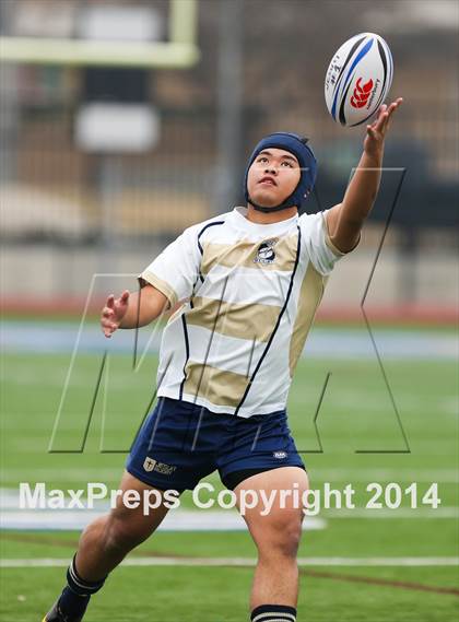 Thumbnail 1 in Dallas Jesuit vs. St. Louis University (Dallas Jesuit Rugby Showdown) photogallery.
