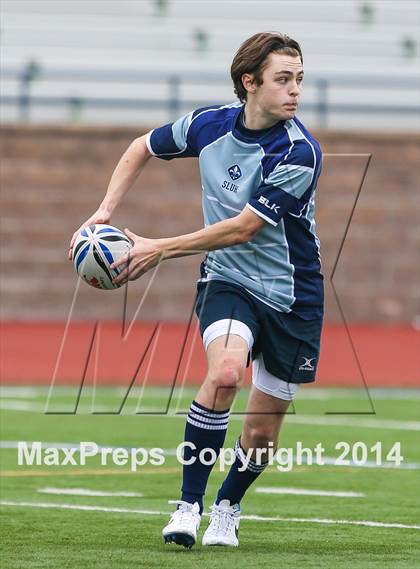 Thumbnail 1 in Dallas Jesuit vs. St. Louis University (Dallas Jesuit Rugby Showdown) photogallery.