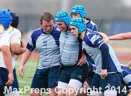 Thumbnail 1 in Dallas Jesuit vs. St. Louis University (Dallas Jesuit Rugby Showdown) photogallery.