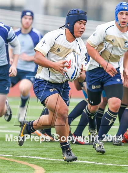 Thumbnail 3 in Dallas Jesuit vs. St. Louis University (Dallas Jesuit Rugby Showdown) photogallery.